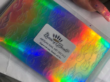 Load image into Gallery viewer, Holographic ghost flame Decals