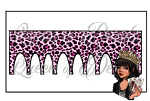 Load image into Gallery viewer, Pink Leopard NAIL WRAP