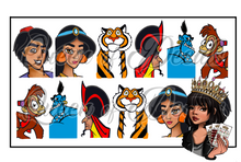 Load image into Gallery viewer, Full Cover Hand Drawn ALADDIN