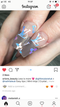 Load image into Gallery viewer, Holographic designer inspired Decals (LV symbols)