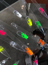 Load image into Gallery viewer, Neon designer inspired Decals (tip flames)