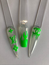 Load image into Gallery viewer, Neon designer inspired Decals (LV)