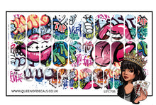 Load image into Gallery viewer, Graffiti NAIL WRAP