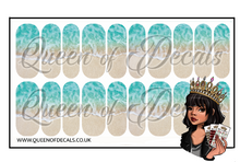 Load image into Gallery viewer, Beachy Keen NAIL WRAP