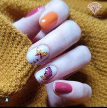 Load image into Gallery viewer, IBDI NAILS slider - COLORFUL 118 -  Butterfly Leaves