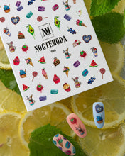 Load image into Gallery viewer, NOGTEMODA Nail stickers 086 - Sweet Treats