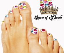 Load image into Gallery viewer, Multi lips NAIL WRAP