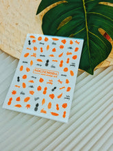 Load image into Gallery viewer, NEON ORANGE 019 -  Pineapple &amp; Palms