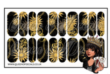 Load image into Gallery viewer, Sun &amp; Lockets NAIL WRAP