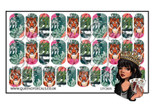 Load image into Gallery viewer, Tiger Tiger NAIL WRAP