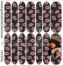 Load image into Gallery viewer, Pink Lippy Kisses NAIL WRAP