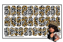 Load image into Gallery viewer, Leopard &amp; Chunky Chain NAIL WRAP