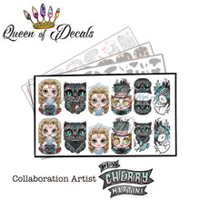 Load image into Gallery viewer, OFFICIAL Miss Cherry Martini/Queen of decals collaboration ‘ALICE’
