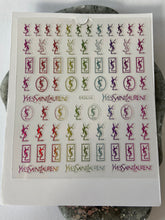 Load image into Gallery viewer, RAINBOW METALLIC Logo YSL