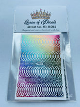 Load image into Gallery viewer, Metallic Snakeskin sticker sheets x 6