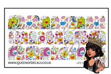 Load image into Gallery viewer, Happy Flower NAIL WRAP