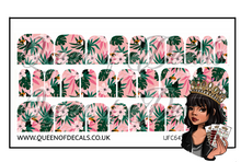 Load image into Gallery viewer, Pink Toucan Tropic NAIL WRAP