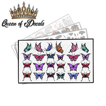 Load image into Gallery viewer, Hand painted style  butterflies