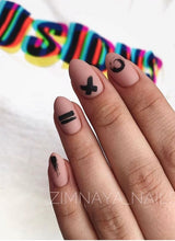 Load image into Gallery viewer, IBDI NAILS slider - 440 - Black inky