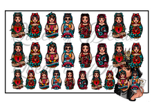 Load image into Gallery viewer, Retro Russian dolls