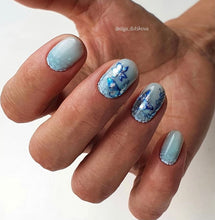 Load image into Gallery viewer, IBDI NAILS slider AIR FOIL 26 - Metallic Bugs &amp; Butterflies