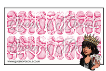 Load image into Gallery viewer, Pink Snake NAIL WRAP