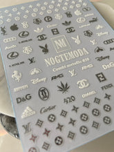 Load image into Gallery viewer, COMBI METALLIC 038 - Logos Silver &amp; White