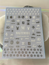 Load image into Gallery viewer, COMBI METALLIC 038 - Logos Silver &amp; White