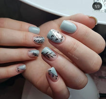 Load image into Gallery viewer, IBDI NAILS slider - 399 - Black Stems