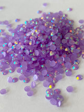 Load image into Gallery viewer, 3mm Jelly Crystals (qty 200)- VIOLET JELLY AB