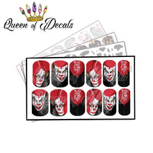 Load image into Gallery viewer, IT Pennywise collaboration decal with ‘Natasha Newton’