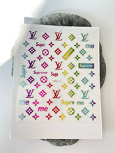Load image into Gallery viewer, RAINBOW METALLIC Logo - LV large