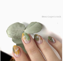 Load image into Gallery viewer, IBDI NAILS - AIR  slider 112 - White flowers &amp; Butterflies