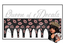 Load image into Gallery viewer, Pink Lippy Kisses NAIL WRAP