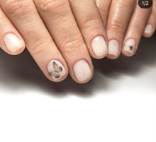 Load image into Gallery viewer, IBDI NAILS - AIR  slider 113 - Black Flowers