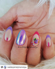 Load image into Gallery viewer, One stroke flowers (pink) collaboration decal