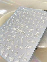 Load image into Gallery viewer, NOGTEMODA Nail stickers 012 - White Leaves