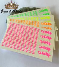 Load image into Gallery viewer, Neon/Day GLO LogoCC decal