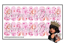 Load image into Gallery viewer, Pink Cupid NAIL WRAP