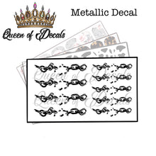 Load image into Gallery viewer, Metallic Broken Chains