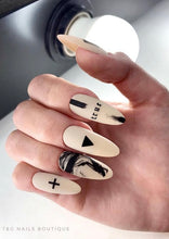Load image into Gallery viewer, IBDI NAILS slider - 440 - Black inky