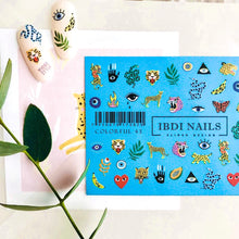 Load image into Gallery viewer, IBDI NAILS slider - COLORFUL 43 - Designer Aesthetic