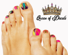 Load image into Gallery viewer, Brocade Bright NAIL WRAP