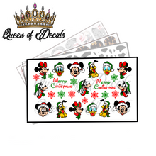 Load image into Gallery viewer, Christmas Micky Minnie Mouse