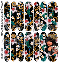 Load image into Gallery viewer, Blooms &amp; Lockets NAIL WRAP