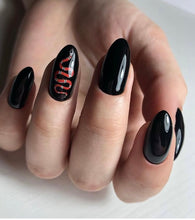 Load image into Gallery viewer, IBDI NAILS slider - 467 - Floral &amp; Stripe Snakes