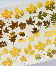 Load image into Gallery viewer, Metallic Autumn Leaves