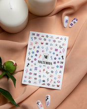 Load image into Gallery viewer, NOGTEMODA Nail stickers 076 - Girly Pastel Mix