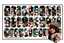 Load image into Gallery viewer, Blooms &amp; Lockets NAIL WRAP