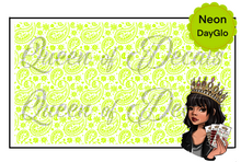 Load image into Gallery viewer, Neon/Day GLO Paisley
